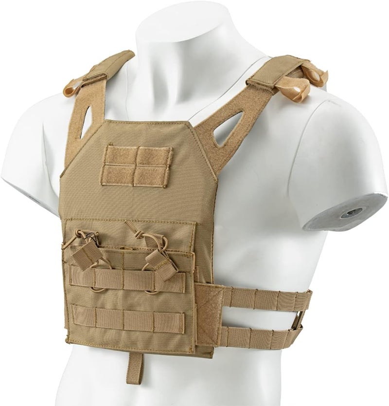 Lancer Tactical Light Weight Kid's Vest w/EVA Plates for Outdoor/Indoor Airsoft Paintball - Image 2